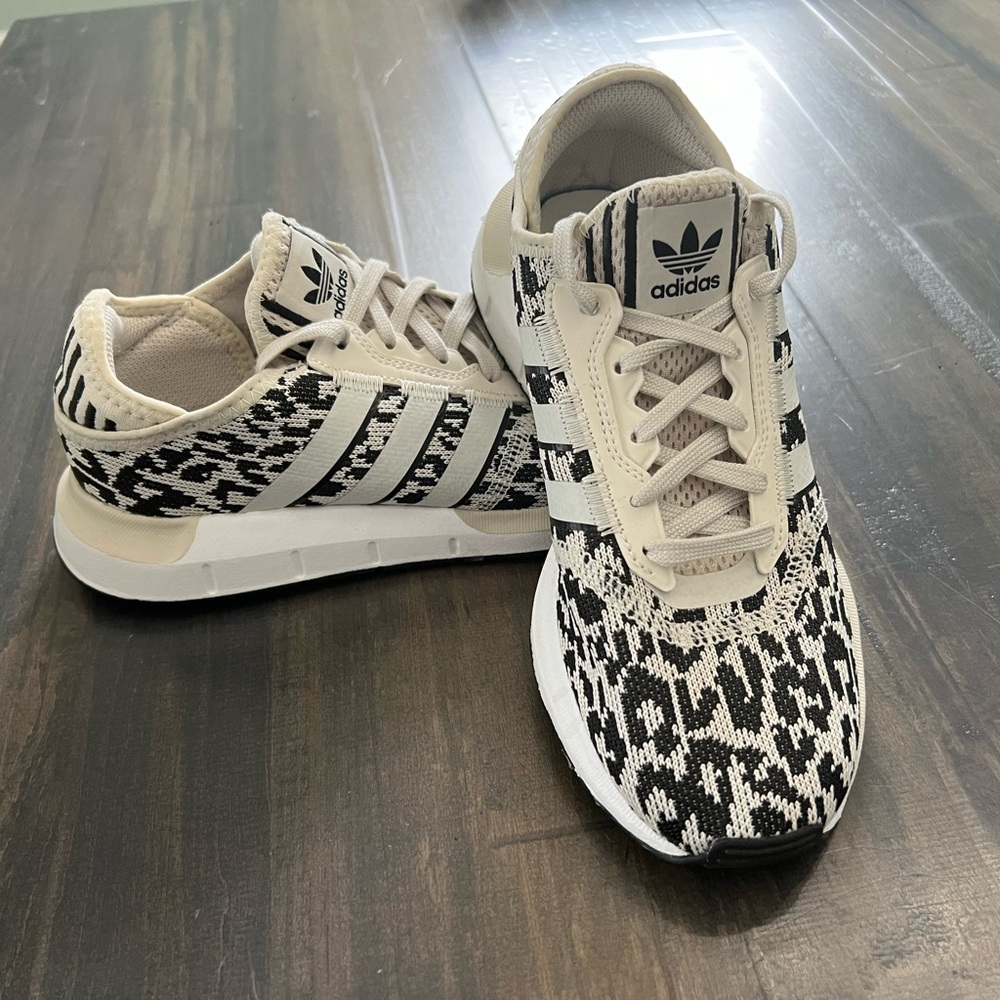 Adidas Monochrome Knit Sneakers